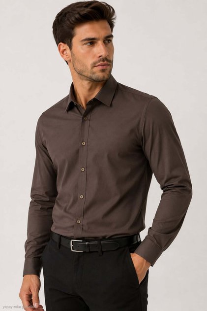 Men's Slimfit Long Sleeve Shirt 2144