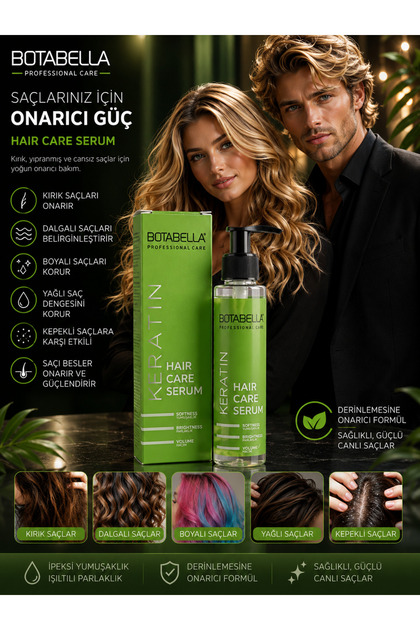 Keratin Profesyonel Saç Bakım Serumu 125 Ml
