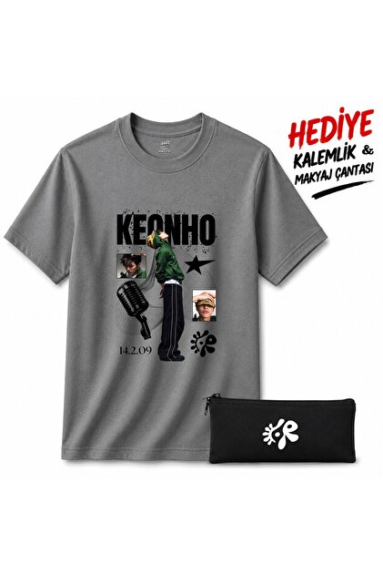 Presmono Unisex Siyah Band K-Pop Cortis T-Shirt 596238tt - Fiyatı
