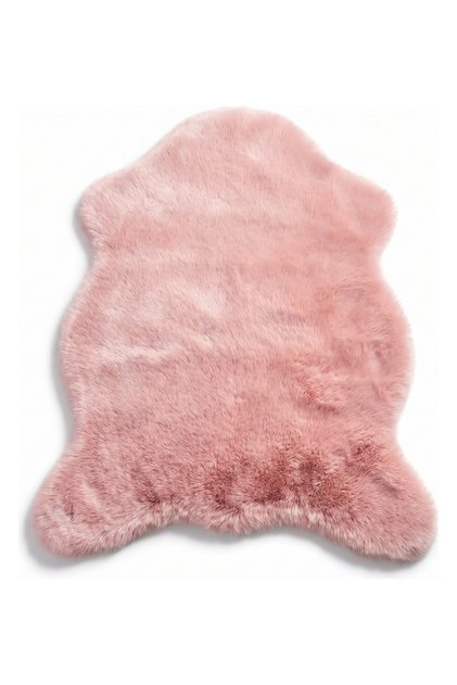 Peluş Post Halı 75x150 cm Süet Taban Yumuşak Kürk Görünümlü Yatak Odası Halısı
