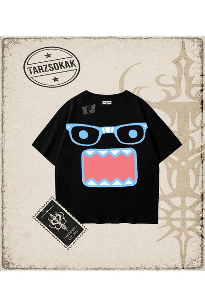 Gotik & Grunge STREETWEAR Panic Caricature Unisex Tişört