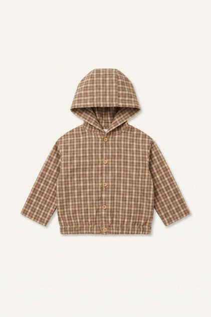 100% Cotton Long Sleeve Flannel Checkered Shirt Baby Boy (26 Au)
