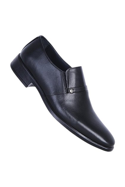 1902 Black Tk Rubber 100% Leather Men's Classic Shoes