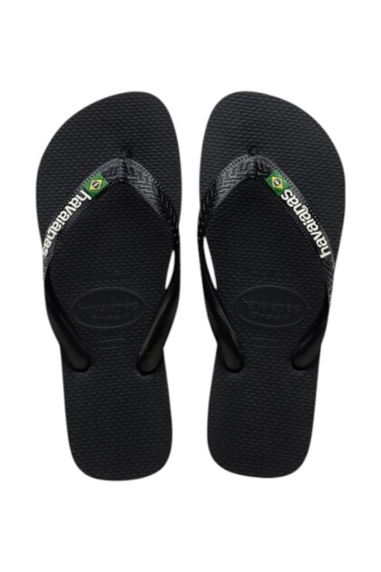 BRASIL LOGO Erkek Siyah Terlik - 4110850