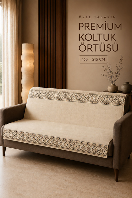 Çok Amaçlı Modern Bohem Kadife Koltuk Örtüsü,Çekyat Örtüsü Piknik Örtüsü Masa örtüsü Kaymaz Süngerli
