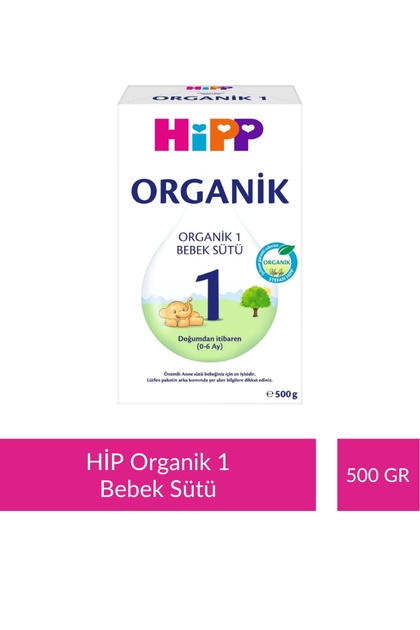 1 Organik Bebek Sütü 500 gr