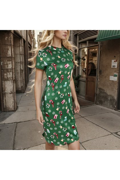 Women's Christmas Bodycon Dress