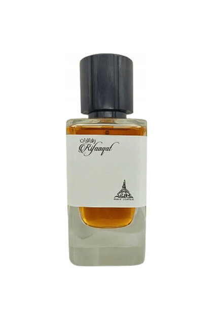 Alkotest Rifaaqat - Eau de Parfum (EDP), 85 ml - Οσφρατική κατηγορία: Ανατολίτικο-Πικάντικο/Ξυλώδες - Νότες κορυφής: Μαύρο πιπέρι, Έλεμι, Ροζ πιπέρι - Νότες πυρήνα: Ολιβάνιο, Κρόκος - Νότες βάσης: Βανίλια