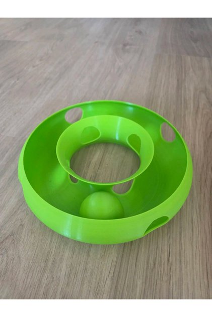 Cat Ring Toy Donut Bulk Interactive Cat Toy Food Reward Toy