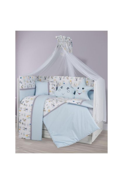 Safari Sleeping Set 60*121 - Blue