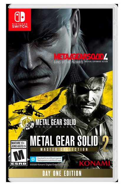 by Nintendo Metal Gear Solid Master Collection Vol. 1 - Switch