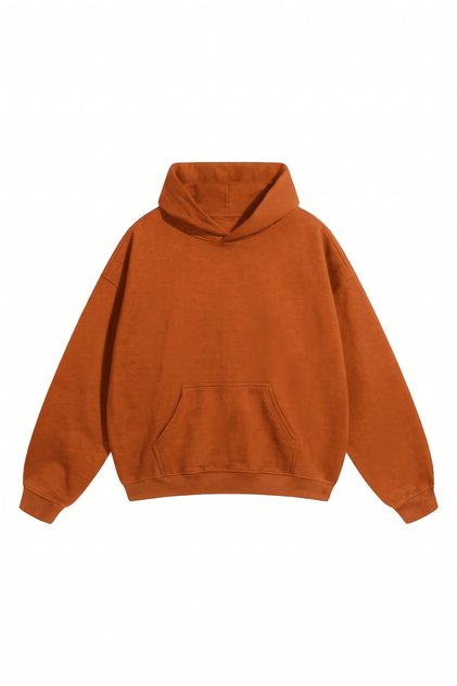 Unisex Men'S/Women's Oversize Cotton Hooded Sweatshirt