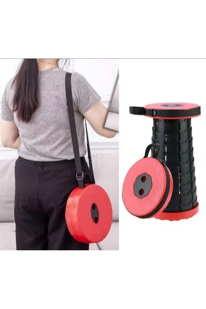 Katlanır akordiyon tabure 47 cm yükseklik