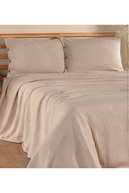 Pique Set Bedspread Double Size 100% Cotton