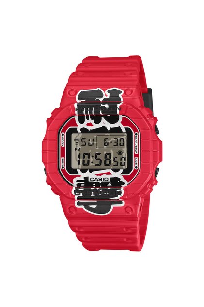 Men's Digital Red Dial Watch - DW-5600AKA-4DR