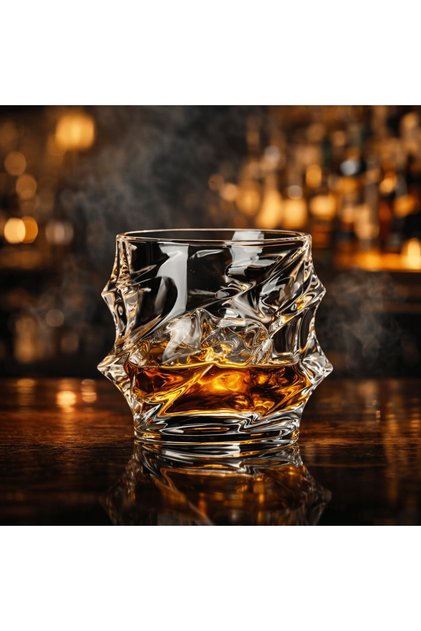 Premium Japanese Crystal Cut Akemi Storm Whiskey Glass Buy 1 Get 1 Free