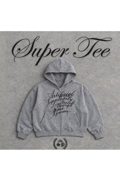Zip-up SweatShirt Hırka baskılı hoodie Uzun kollu kapşonlu fermuarlı çeket serisitop1000