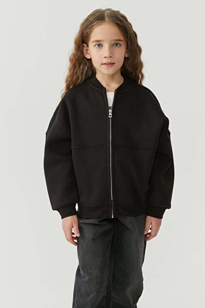 Girl's Stitch Detailed Sweat Top