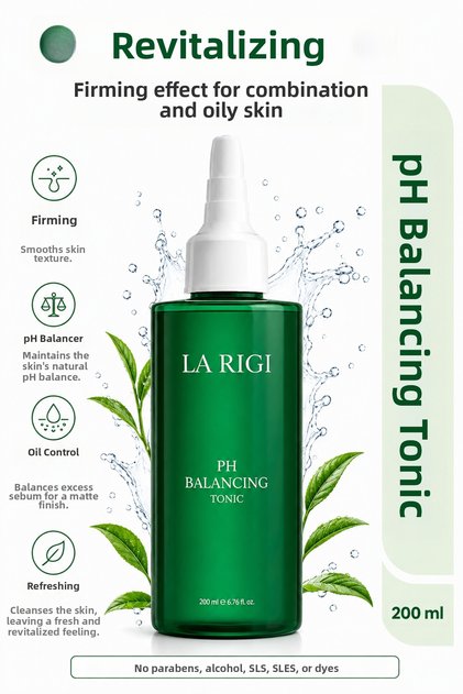 Tonic Ph Balancing Pore Tightening Cucumber Extract Anti-Blemish Purifying 200 ml