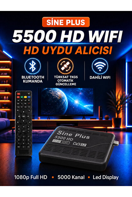 Hd Uydu Mini Bt Kumanda Çanaklı Çanaksız Dahili Wifi Anten Içinde Takılı Sınırsız Tv Sinema Paketi
