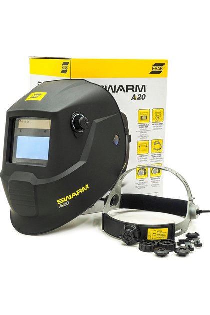 SWARM A20 Otomatik Kararan Kaynak Maskesi DIN 9-13 – Taşlama Modlu