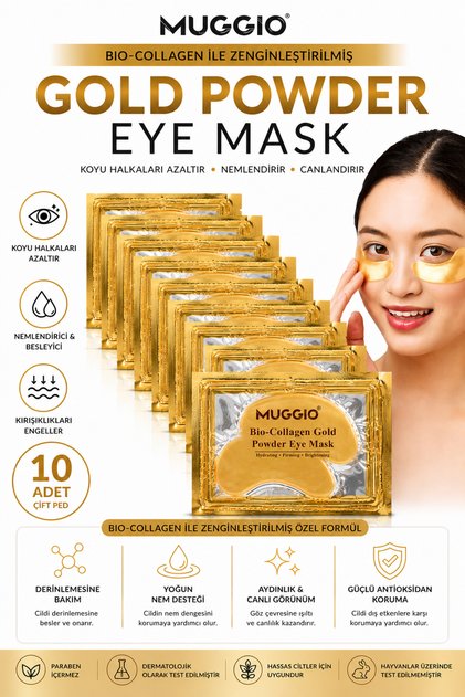 Gold Mask (For Under Eye) 10 Pieces