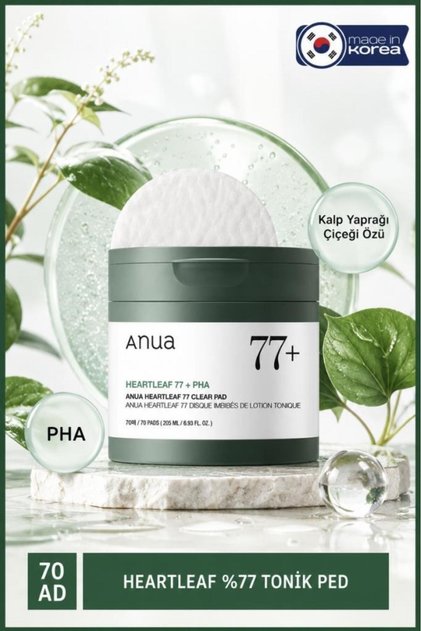 Heartleaf %77 Tonik Ped 70 Adet
