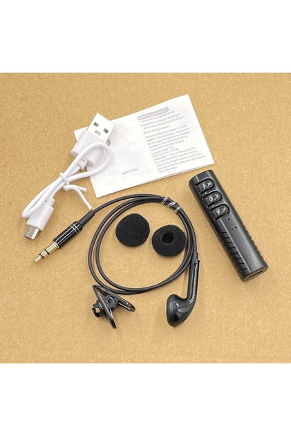 black Single Earbud Bluetooth Headset with Microphone for Cell Phones/iPhone//, for Office Out...