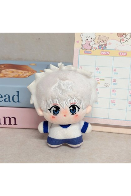 E 10cm HUNTER×HUNTER Plush Doll Pendant Hisoka Illumi Zoldyck Chrollo Lucilfer Stuffed Toy For Anim.