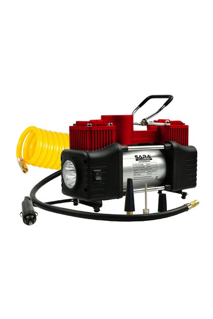 SARA 12V 150 PSI KÜÇÜK HAVA KOMPRESÖRÜ S542 ARABA LASTİK ŞİŞİRME