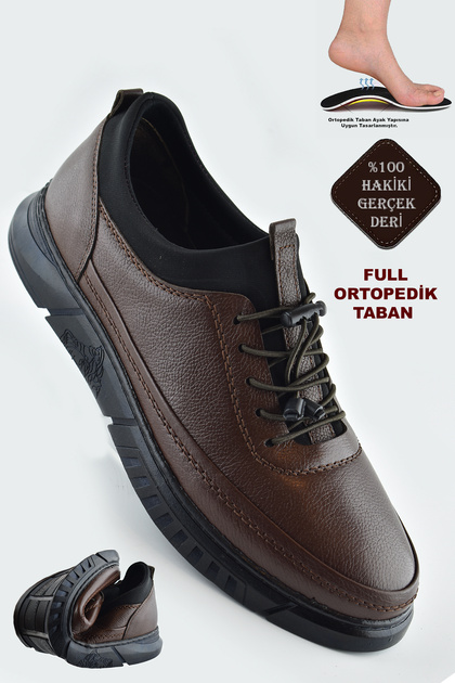 220 Full Orthopedic Sole Genuine Leather Men's Shoes Seasonal Shoes