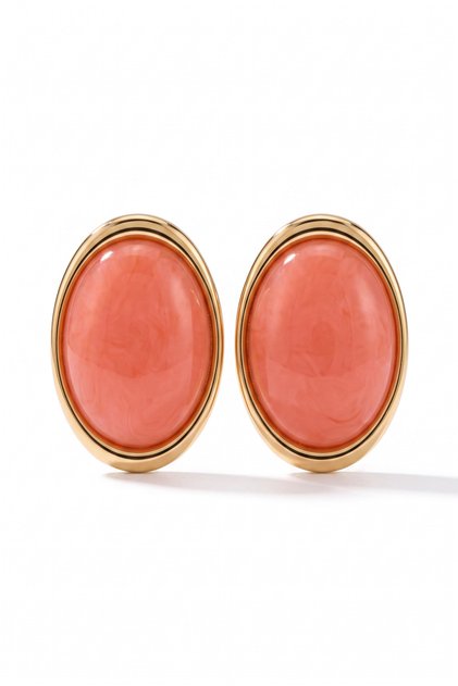 Lyra Women's Oval Earrings Stud Earrings Stylish Women's Earrings