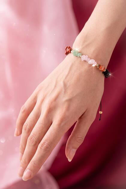 Virgo Natural Stone Bracelet - Adjustable