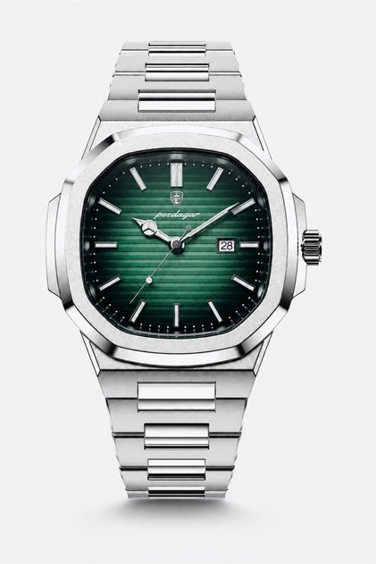 Caspian Men's Wristwatch with Calendar 40mm Stylish Classic 3 Atm Water Resistant