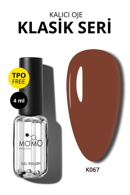 Kalıcı Oje K067, Türk Kahvesi, 4 ml