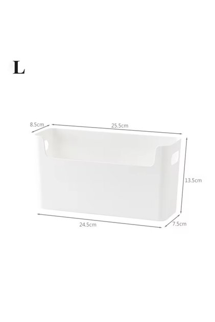 L Cabinet Door Organiser Multifunctional Punch Free Wall Mounted Storage Box Cosmetic Cleaning Supp.