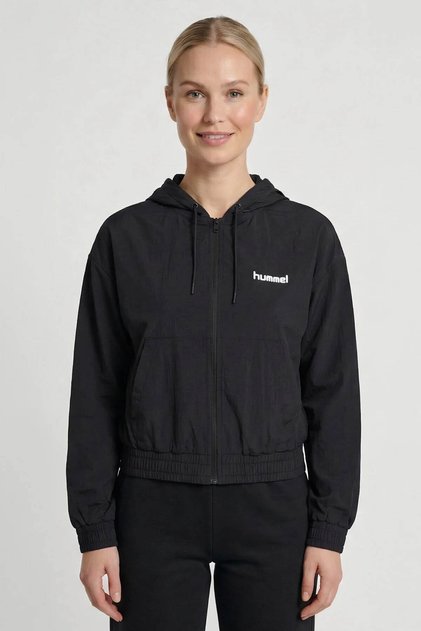 Samba Fermuarlı Hoodie Siyah Kadın Sweatshirt 922498-2001