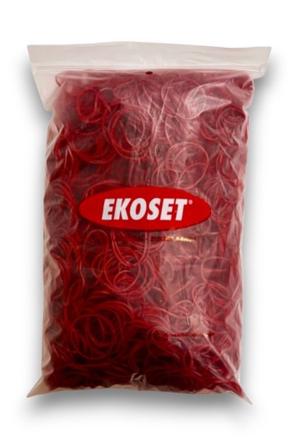 Rubber Package Packaging Money Rubber 70mm Red 1kg