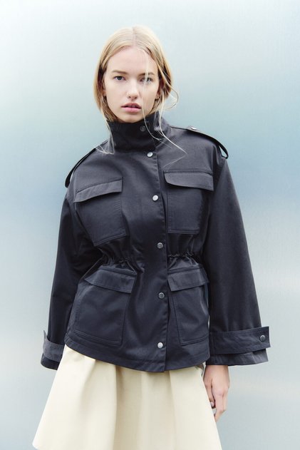 Gabardin Kargo Ceket