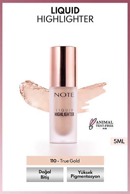 Liquid Highlighter Moisturizing Liquid Illuminator - 110 True Gold