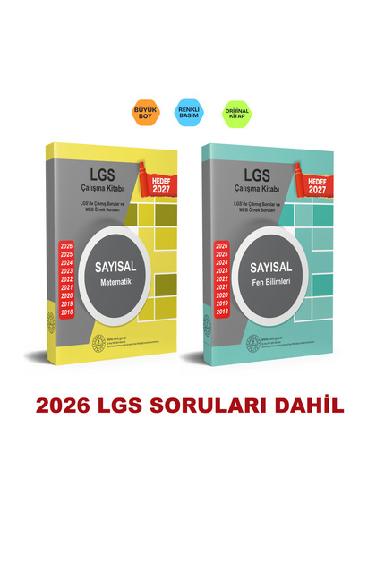 Kurul Yayıncılık 2027 8.Sınıf LGS Çıkmış Sorular ve MEB Örnek