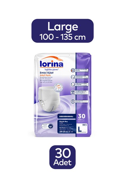 Absorbent Panties Large 30 Pieces