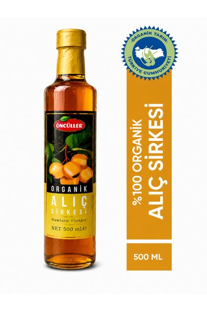 Organik Alıç Sirkesi 500 ml Doğal Fermente