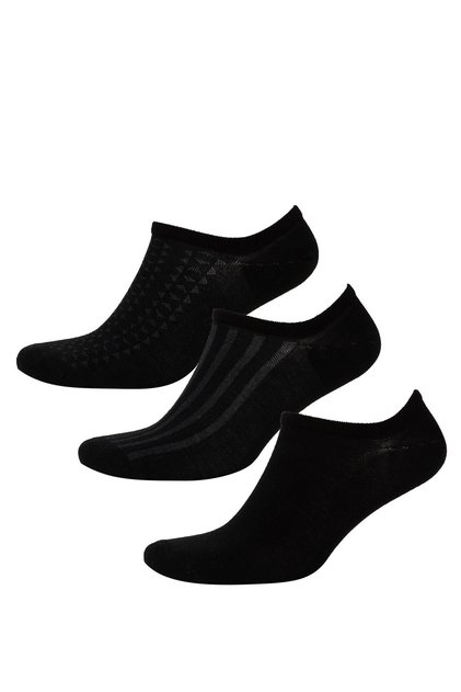 Erkek Görünmez 3'lü Bambu Sneaker Çorap C0107AXNS