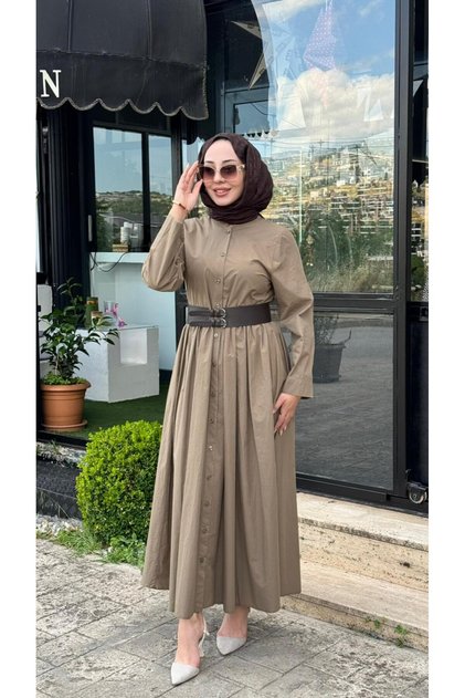 Belt Li Shirt Dress 303898