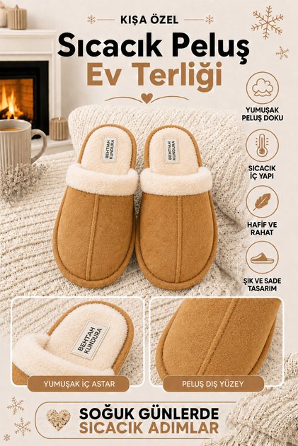 Unisex House Slippers with Soundproof Sole