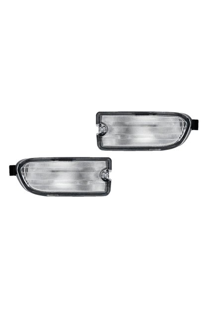 Clear Lens Gtinthebox Car Front Corner Parking Light Side Marker Signal Light Cover Housings For 199
