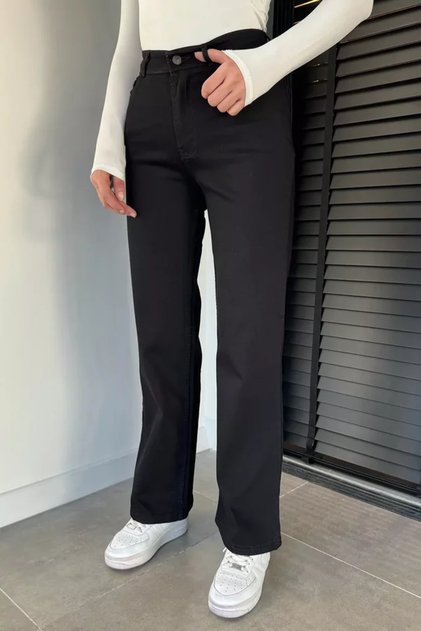 Women's High Waist Jean Denim Pants