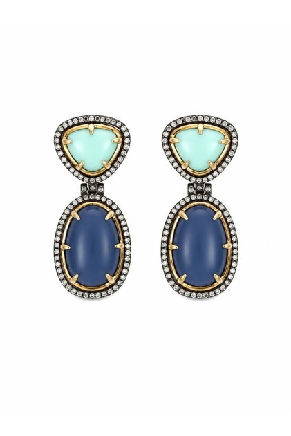 Steel Vintage Earrings