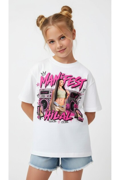 Manifest Hilal Girl's T-Shirt